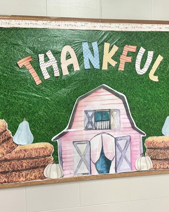 Thankful Fall Bulletin Board
