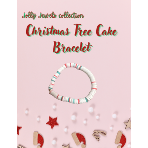 Christmas Tree Cake Bracelet
